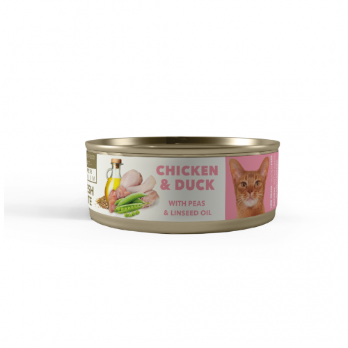 Amity Lata Chicken And Duck Adult Cat Wet Food Pethappy